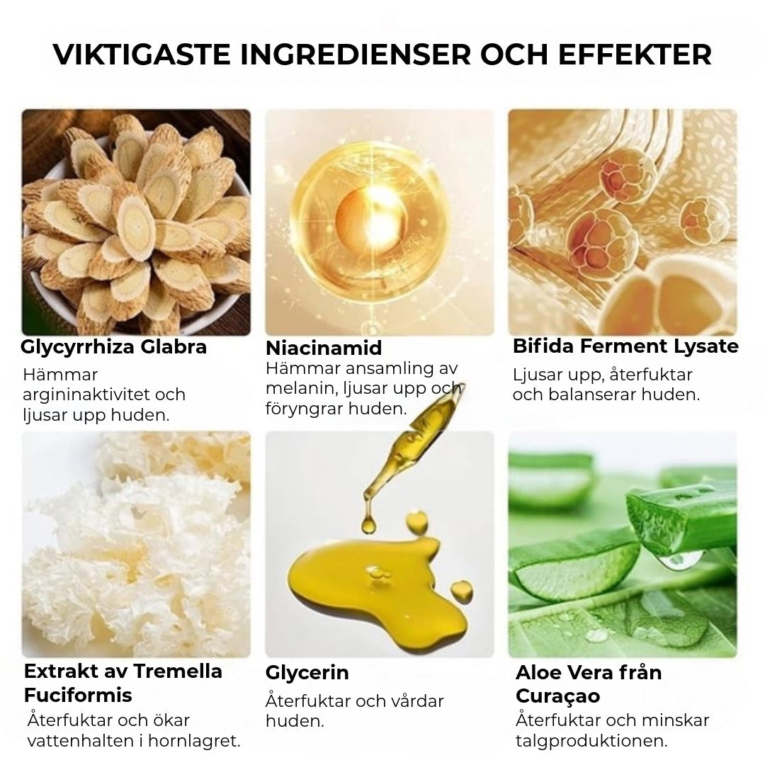 Glowvera™ - Djup Rengörande Gel med Rengörande Enzymer