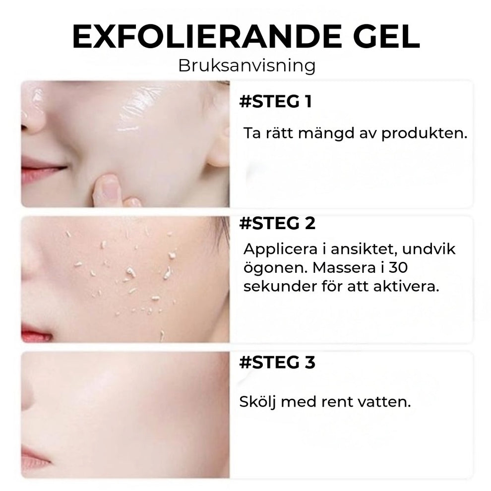 Glowvera™ - Djup Rengörande Gel med Rengörande Enzymer