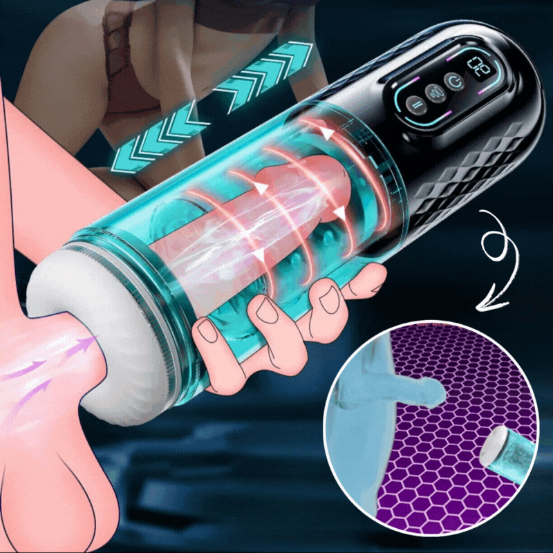 MaxToro™ automatisk masturbator | Upplev ultimat njutning – utan partner!