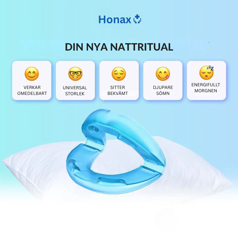 Honax™ Anti-Snark-Munstycke – Stoppa Snarkning och Förbättra Sömnkvalitet
