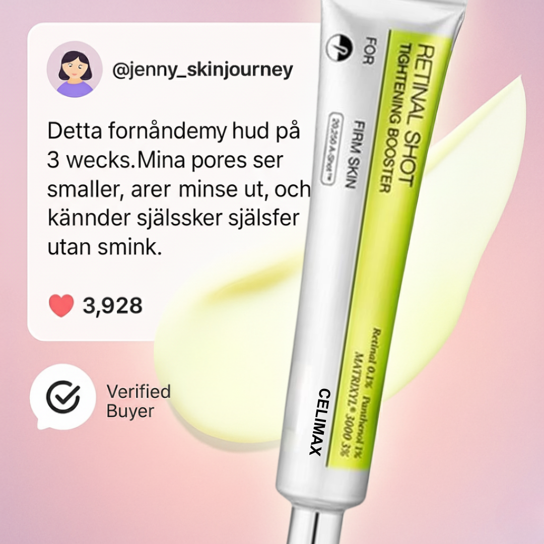 Retinal Shot™ | Celimax Ge huden en ny lyster