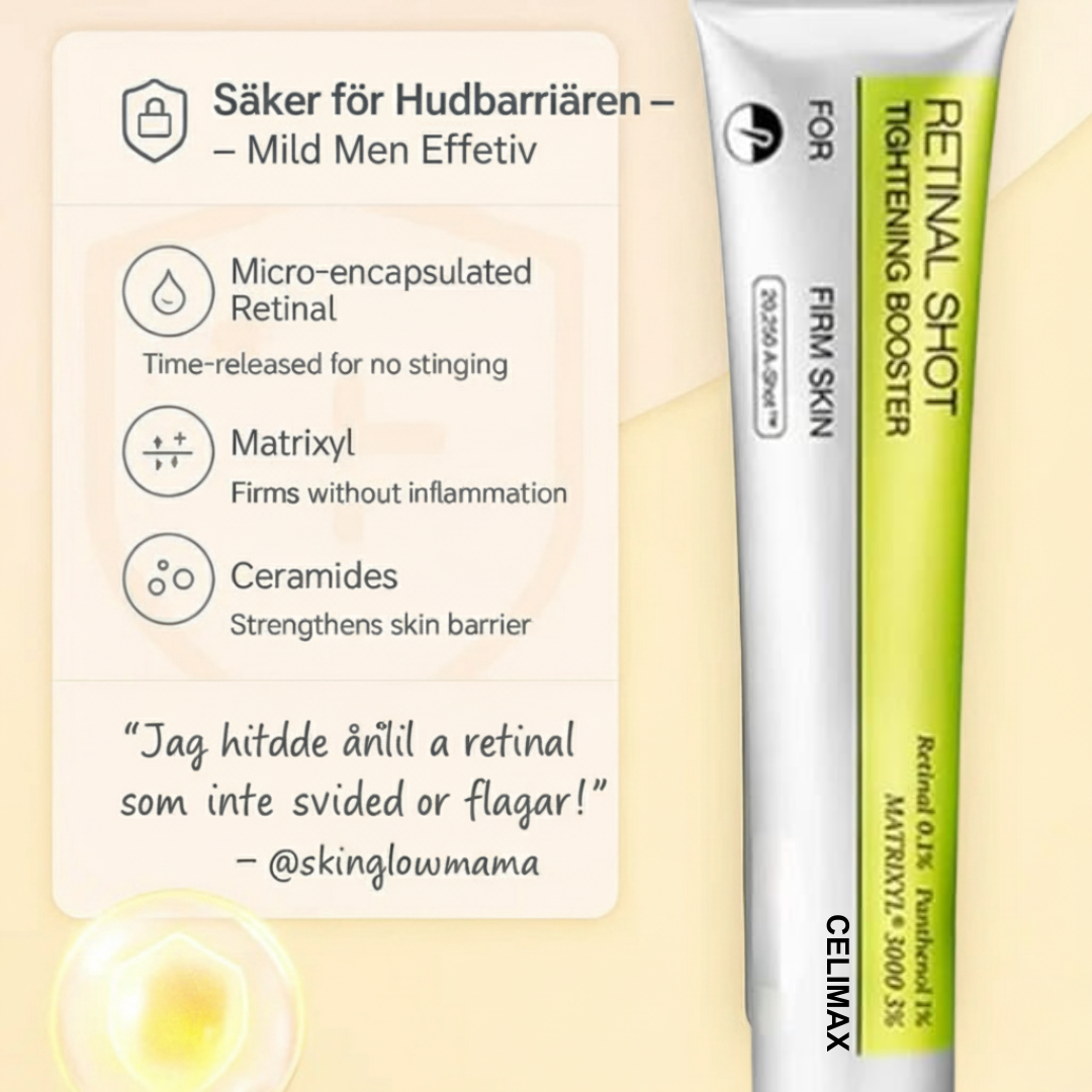 Retinal Shot™ | Celimax Ge huden en ny lyster