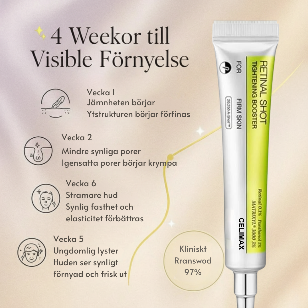 Retinal Shot™ | Celimax Ge huden en ny lyster