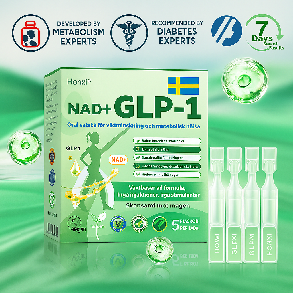 HonXi® NAD+ GLP-1 – Synliga resultat på 7 dagar