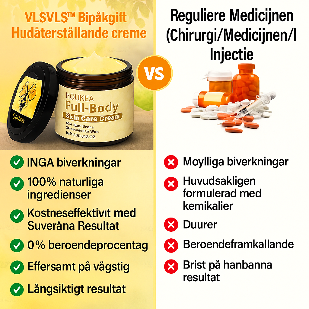 VLSVLS™ Bigift Hudreparerande Kräm