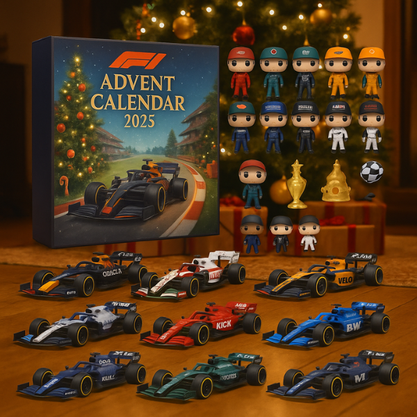 Racing Legends adventskalender 2025 – samlarutgåva