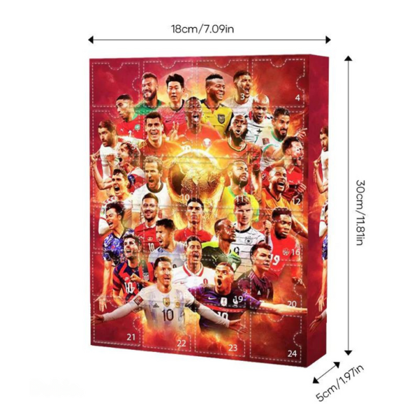 Fotbollsstjärnornas adventskalender