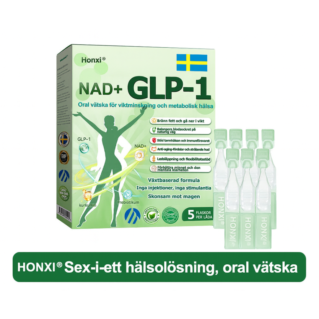 HonXi® NAD+ GLP-1 – Synliga resultat på 7 dagar