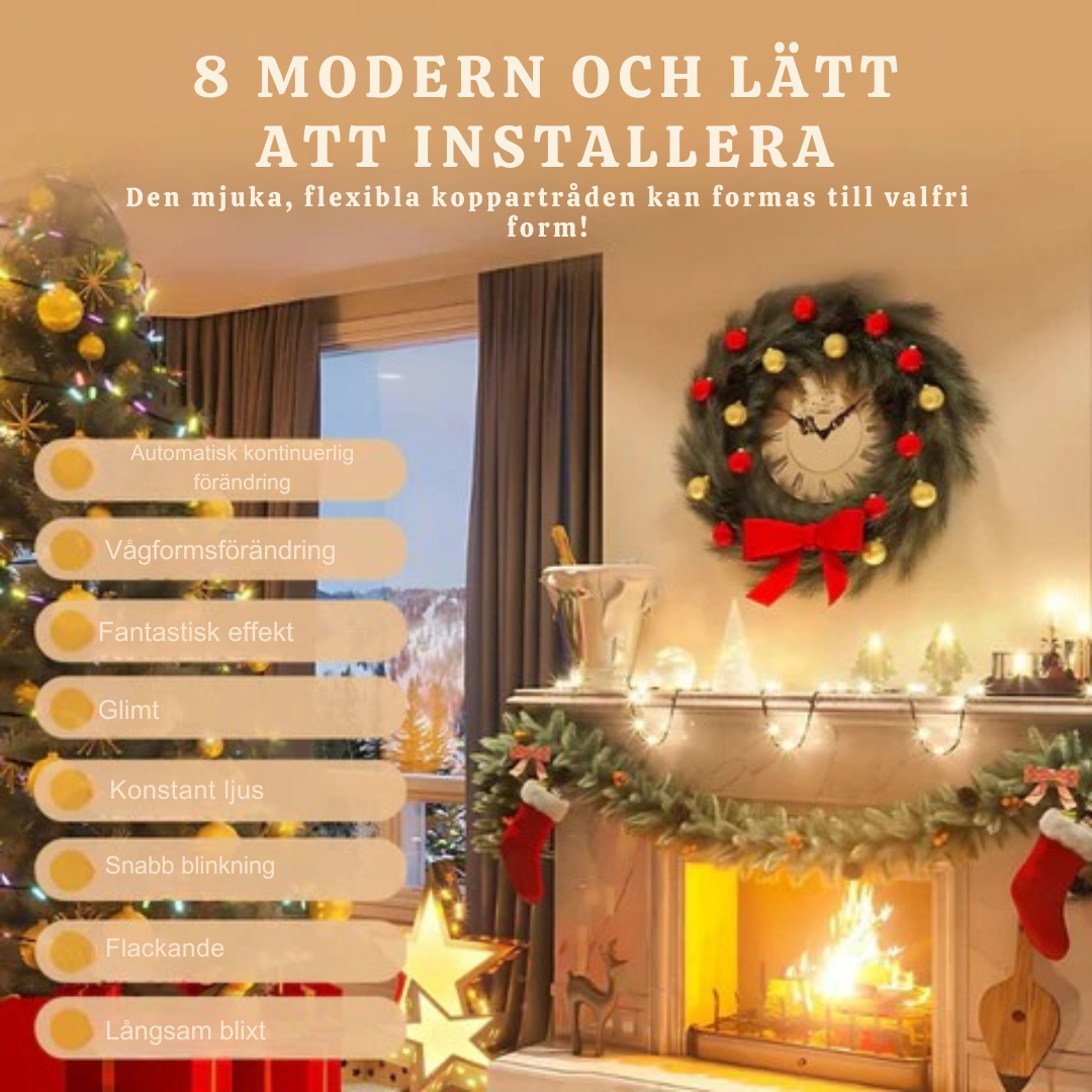 LumiSpark™ – Glittrande LED-ljuskedja