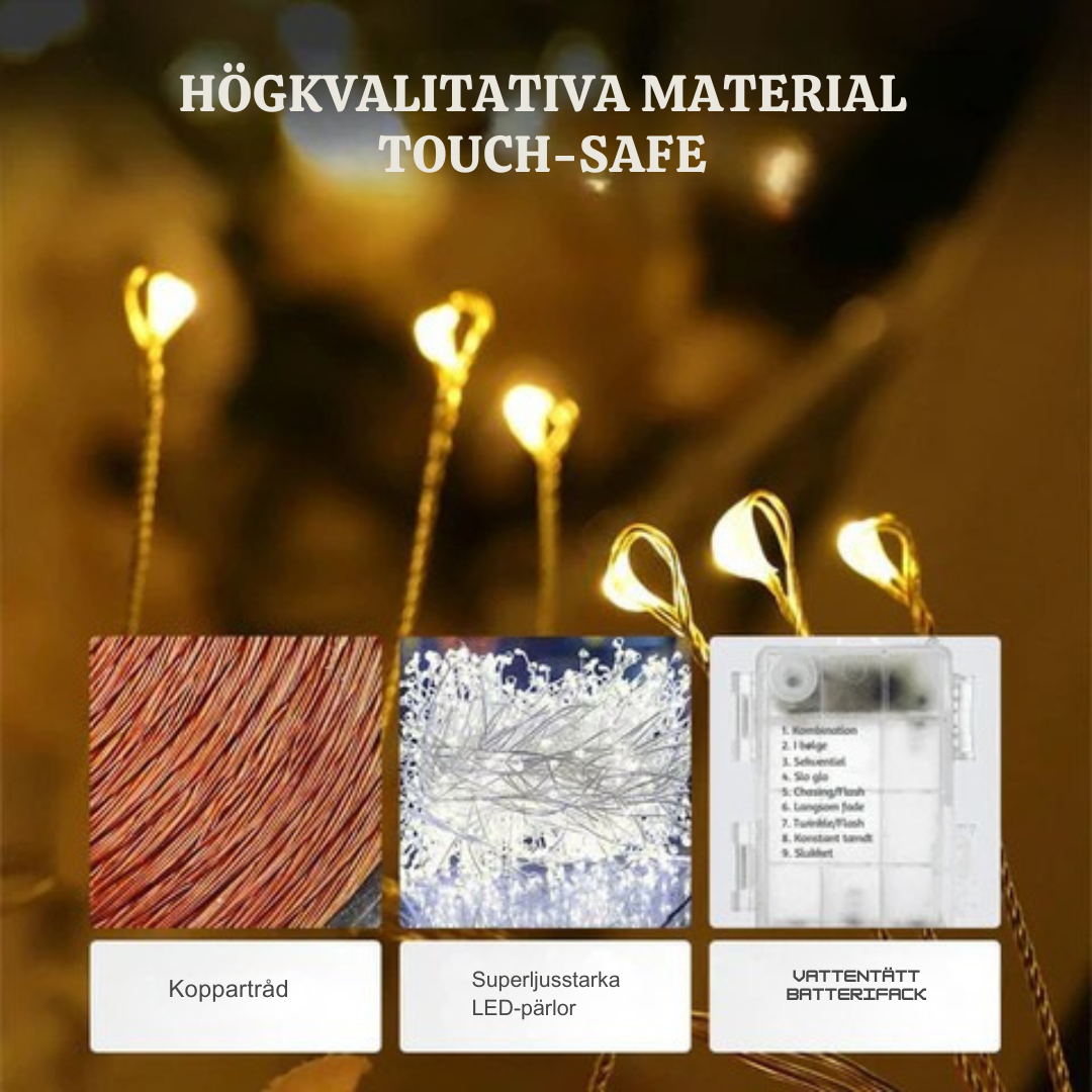 LumiSpark™ – Glittrande LED-ljuskedja