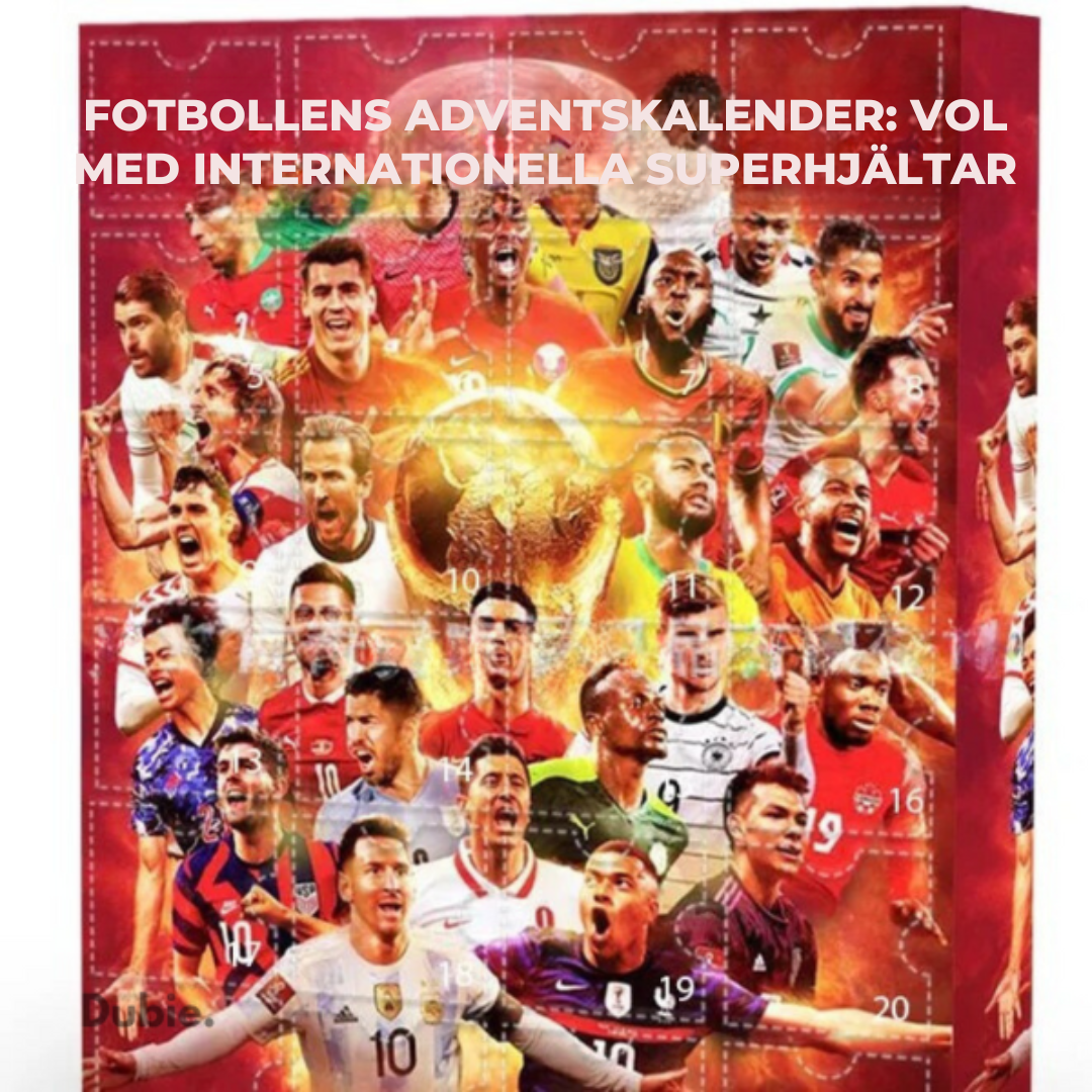 Fotbollsstjärnornas adventskalender