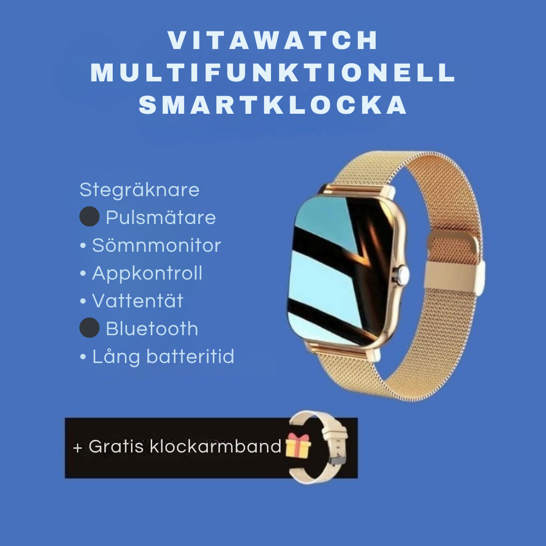 VitaWatch™ + GRATIS klockarmband