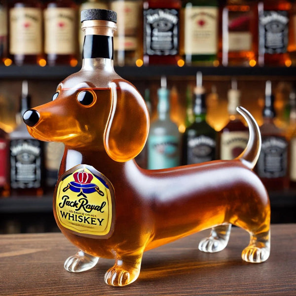 đ¶đ„ Dog Whiskey Bottle