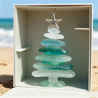 🌊 Adventskalender med sjöglas-julgran 2025