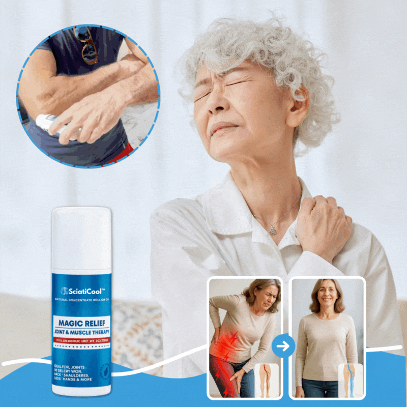 SciatiCool™ Sciatica Relief Roller | Eliminera nervsmärta på bara 3 dagar