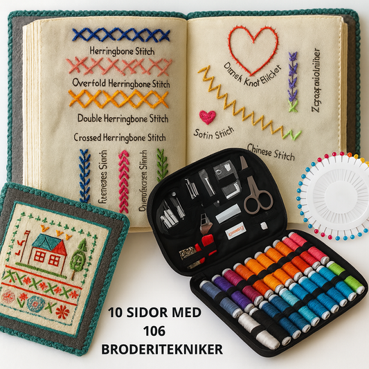 StingBok™ – Lär dig brodera på ett lekfullt sätt