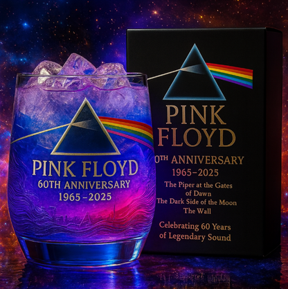 🔥 Pink Floyd 60-årsjubileumswhiskyglas