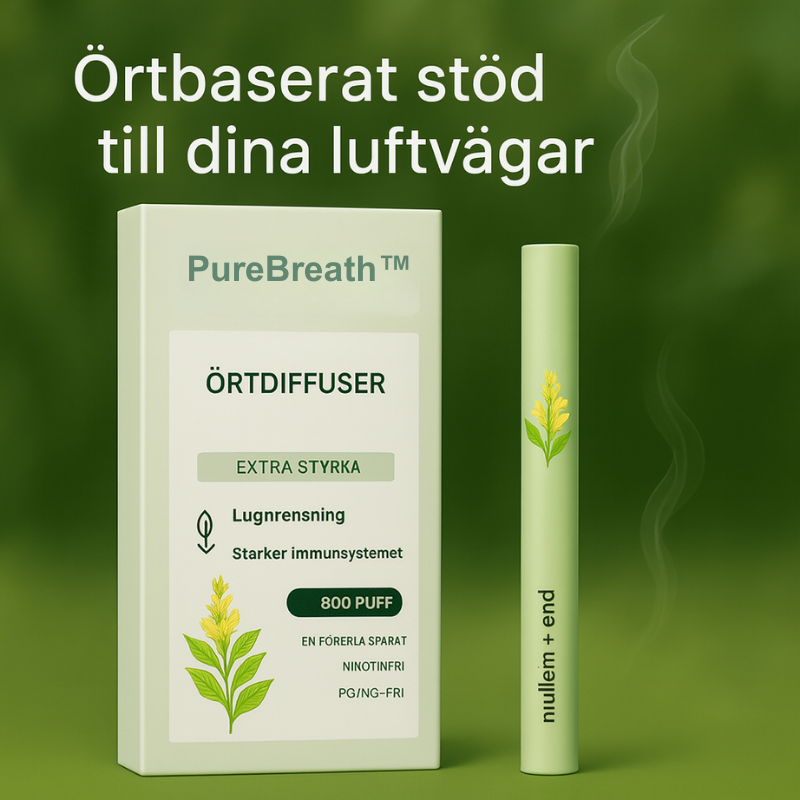 PureBreath™ | Sluta röka för gott – enkelt, naturligt, effektivt
