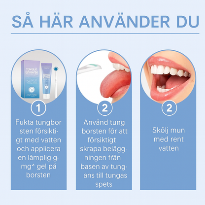 OralMint™ | Säg adjö till beläggningar på tungan, dålig lukt och bakterier