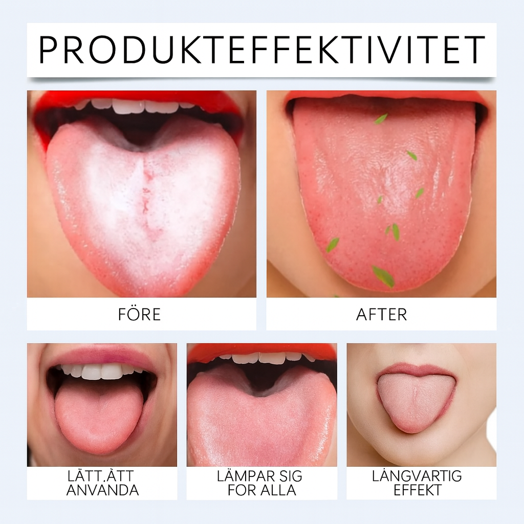 OralMint™ | Säg adjö till beläggningar på tungan, dålig lukt och bakterier