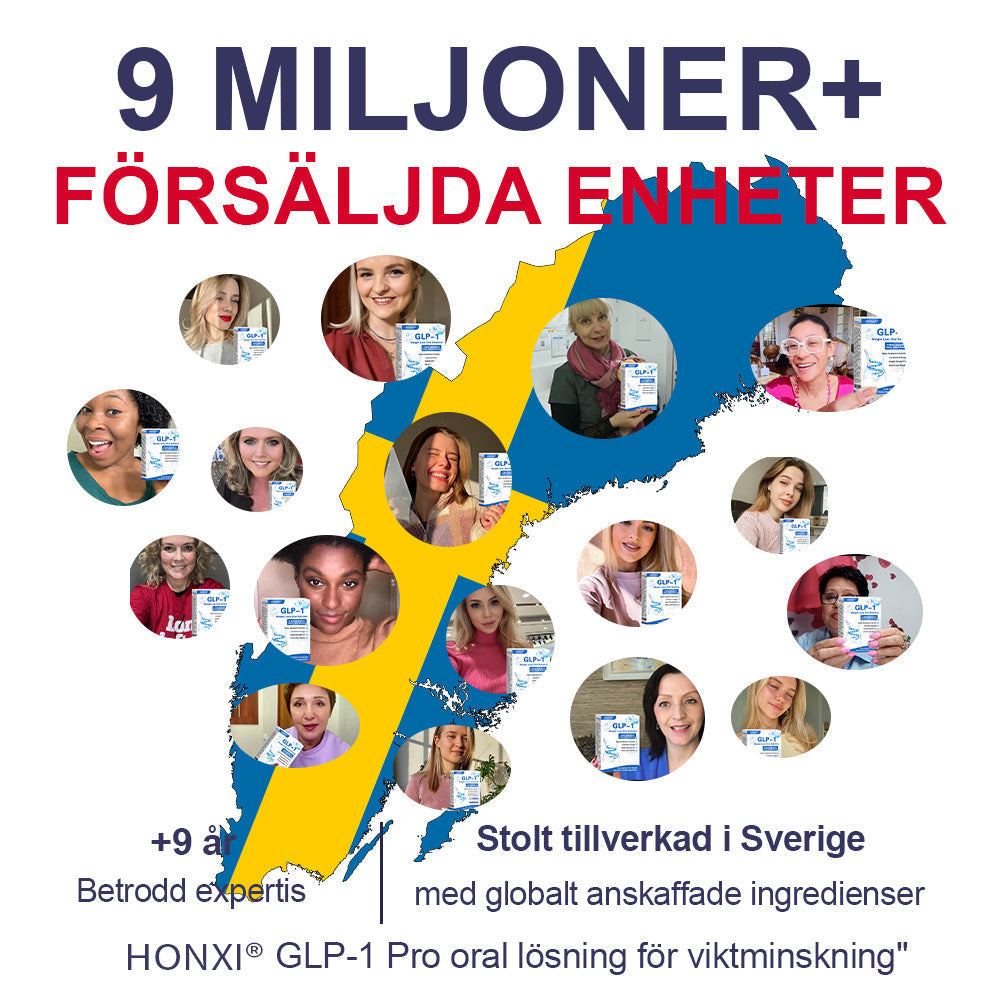 HonXi® NAD+ GLP-1 – Synliga resultat på 7 dagar