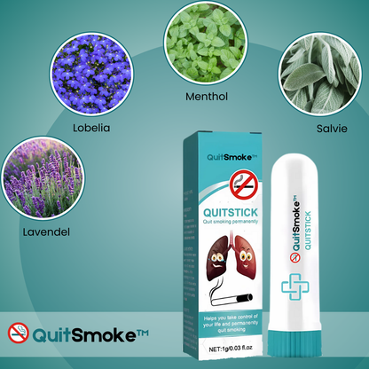 QuitSmoke™ Avancerad inhalator för rökavvänjning
