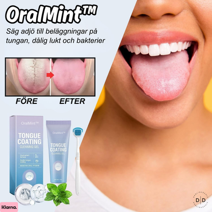OralMint™ | Säg adjö till beläggningar på tungan, dålig lukt och bakterier