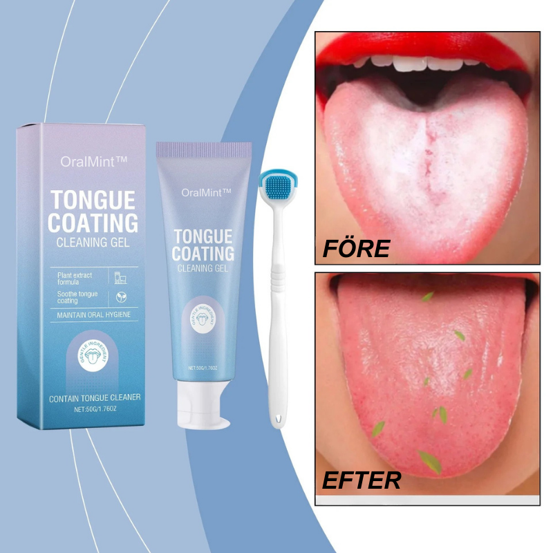 OralMint™ | Säg adjö till beläggningar på tungan, dålig lukt och bakterier