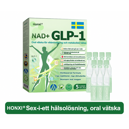 HonXi® NAD+ GLP-1 – Synliga resultat på 7 dagar