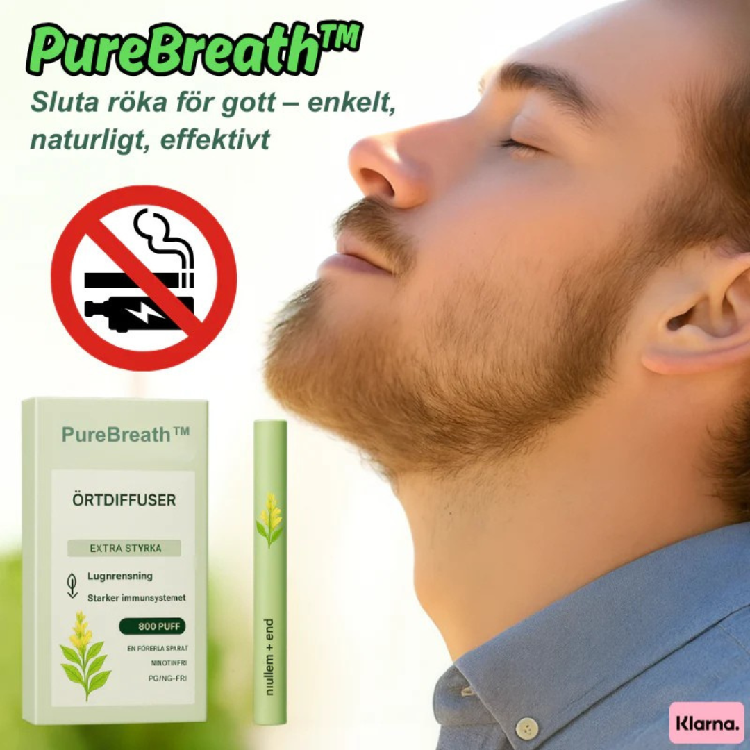PureBreath™ | Sluta röka för gott – enkelt, naturligt, effektivt