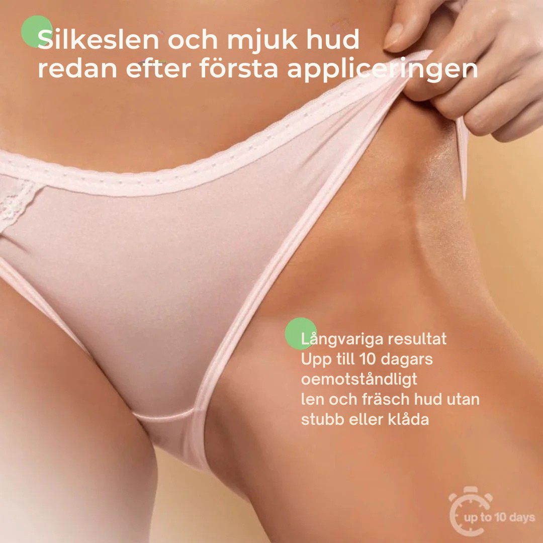 GlatHud™ | Hårborttagningsskum | Bli av med inåtväxande hårstrån och tråkig daglig rakning!