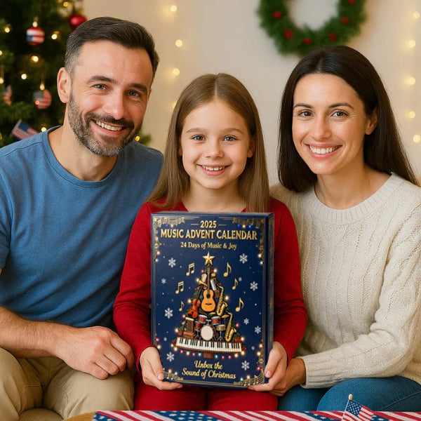 🎄 Musikalisk julgran 24-dagars julkalender 2025 🎸