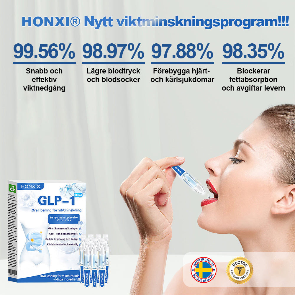 HonXi® NAD+ GLP-1 – Synliga resultat på 7 dagar